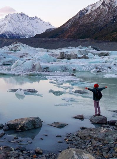 tasman glacier lake cruise