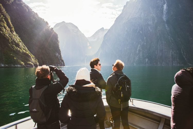 Cruising Milford Sound