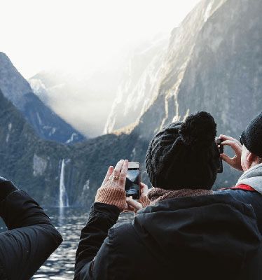 Milford Sound, Waterfalls